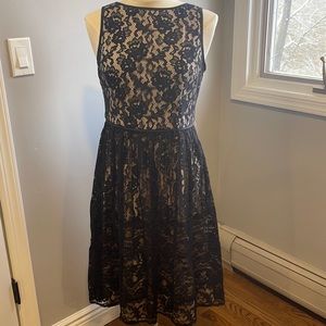 Maggy London black evening dress